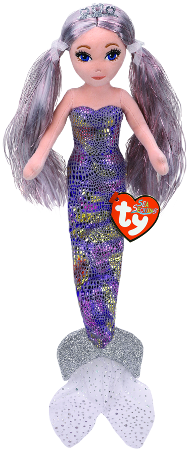 Ty Mermaid Medium - Athena Platinum Mermaid