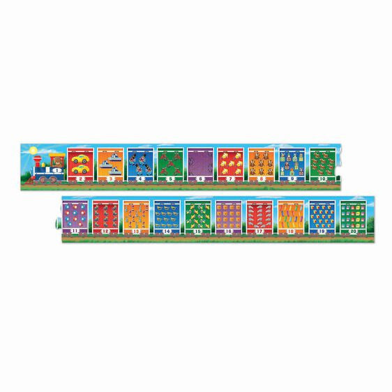 Melissa and Doug - Number Train Floor Puzzle 20 pce