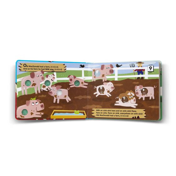 Melissa & Doug - Poke-A-Dot - Old Macdonald's Farm Book