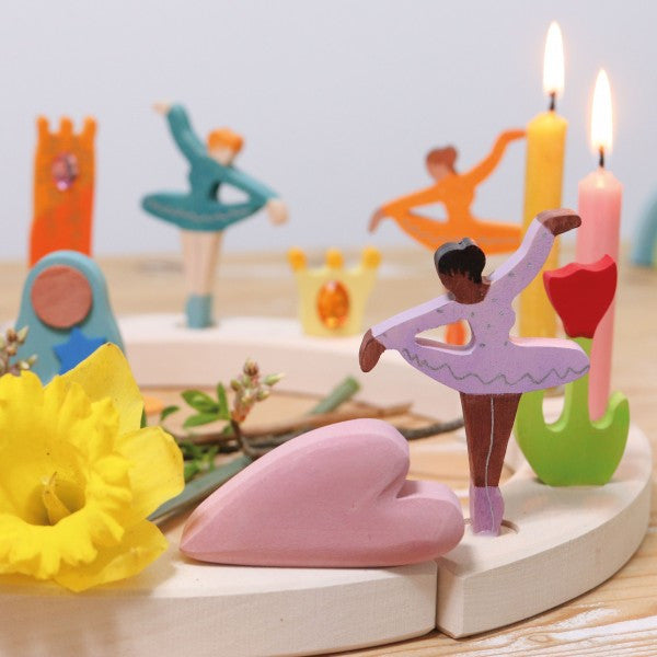 Grimm’s Decorative Figure - Lilac Ballerina Decoration