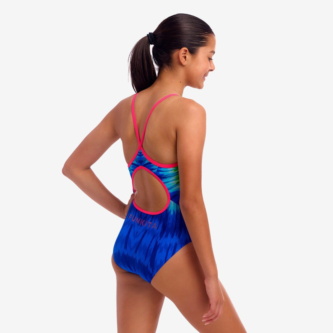 Funkita - Girl's Diamond Back One Piece Swimmers - Fly Time