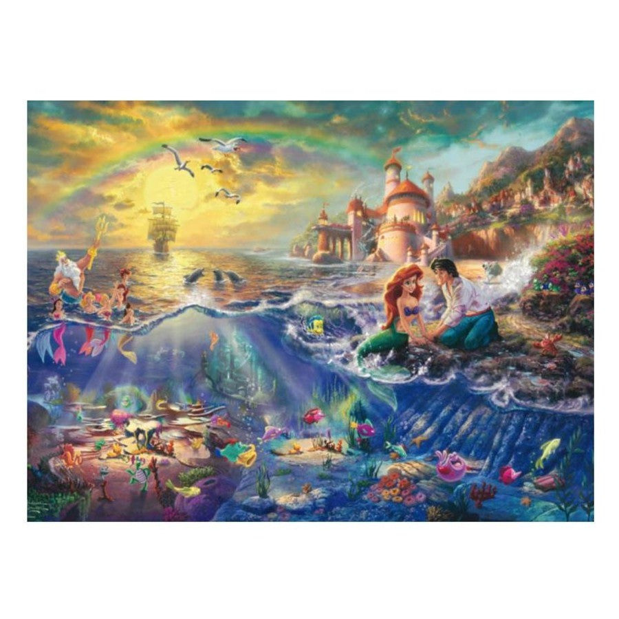 Harlington Thomas Kinkade 1000pc - Disney The Little Mermaid Puzzle