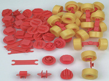 Mobilo Wheel & Connector Pack- 78 Pieces