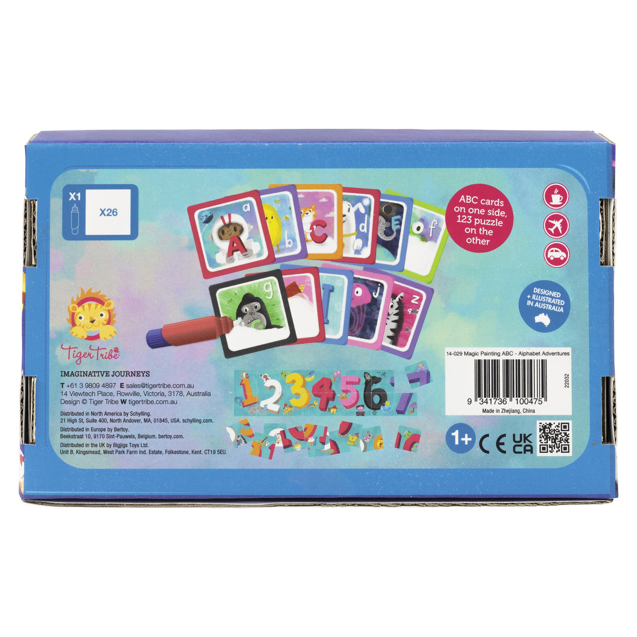 Tiger Tribe - Magic Painting ABC - Alphabet Adventures