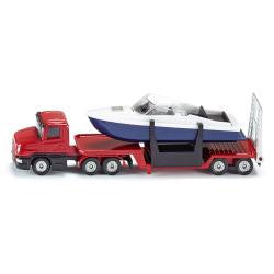 Siku - 1613 - Low Loader With Boat