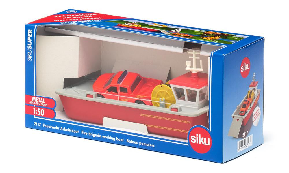 Siku - Fire Brigade working boat - 1:50 Scale