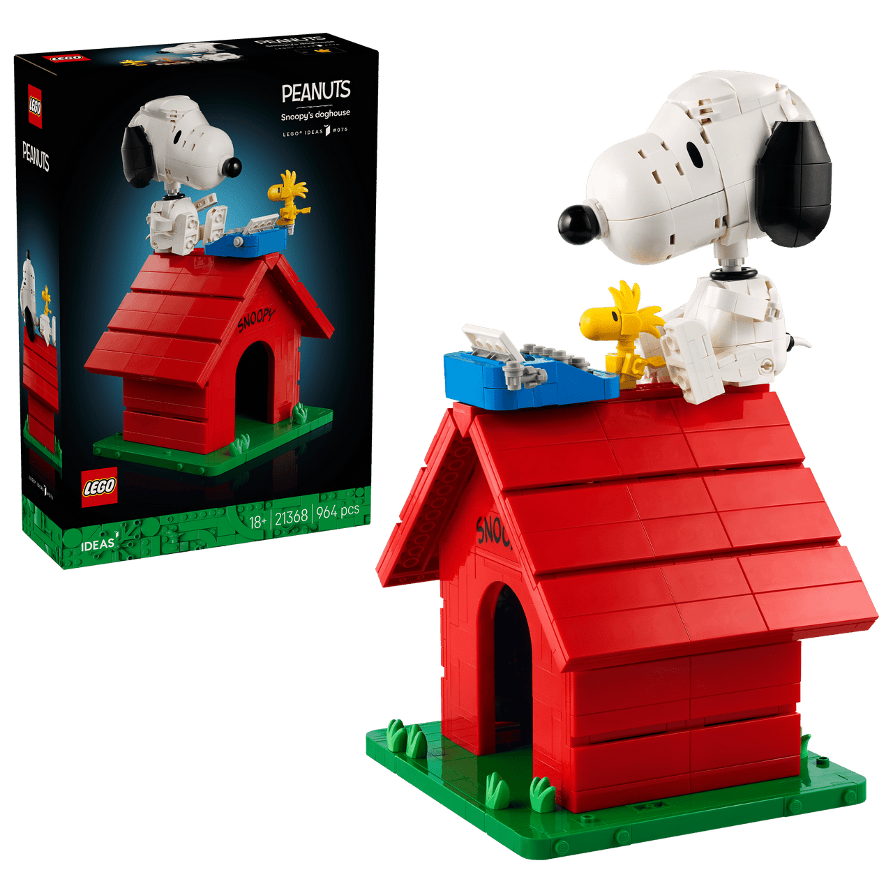 LEGO® IDEAS - Peanuts: Snoopy's Doghouse 21368