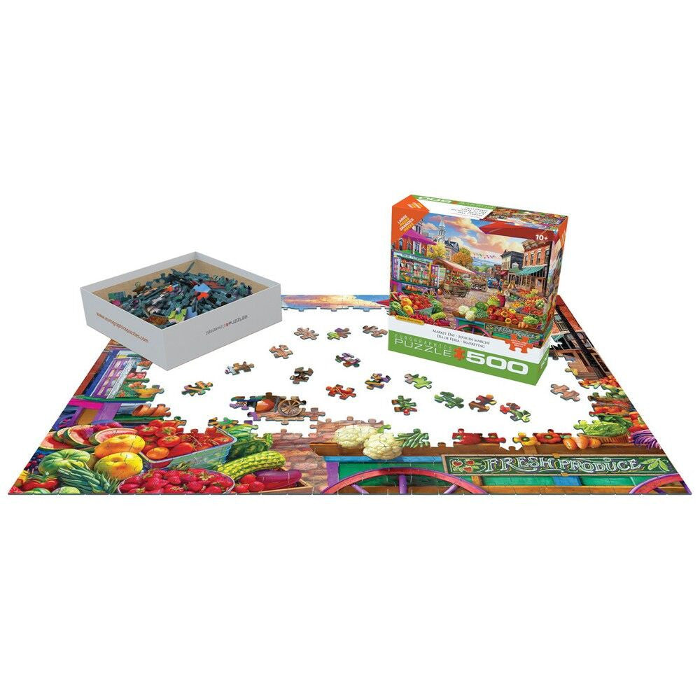 Eurographics 500XL pc - Market Day Puzzle
