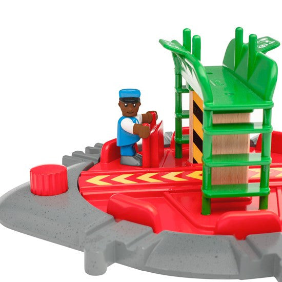 BRIO Tracks - Turntable & Figure 2 pieces
