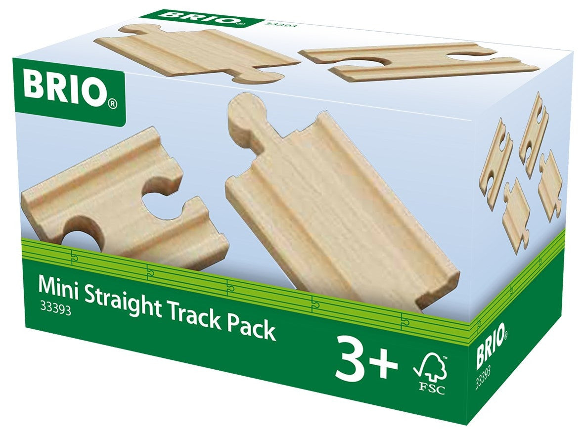 BRIO Tracks - Mini Straight Track Pack