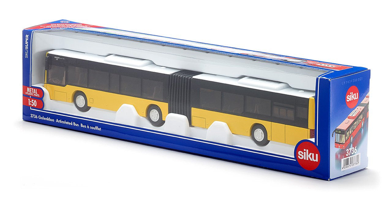 Siku - 3736 - MAN Hinged Bus - 1:50 Scale - 1:50 Scale