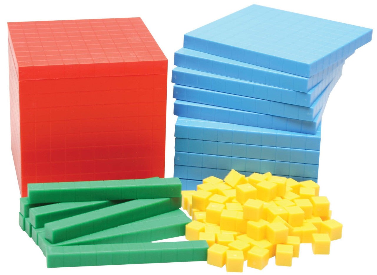 edx Education - Plastic Base Ten 4 Colour Kit