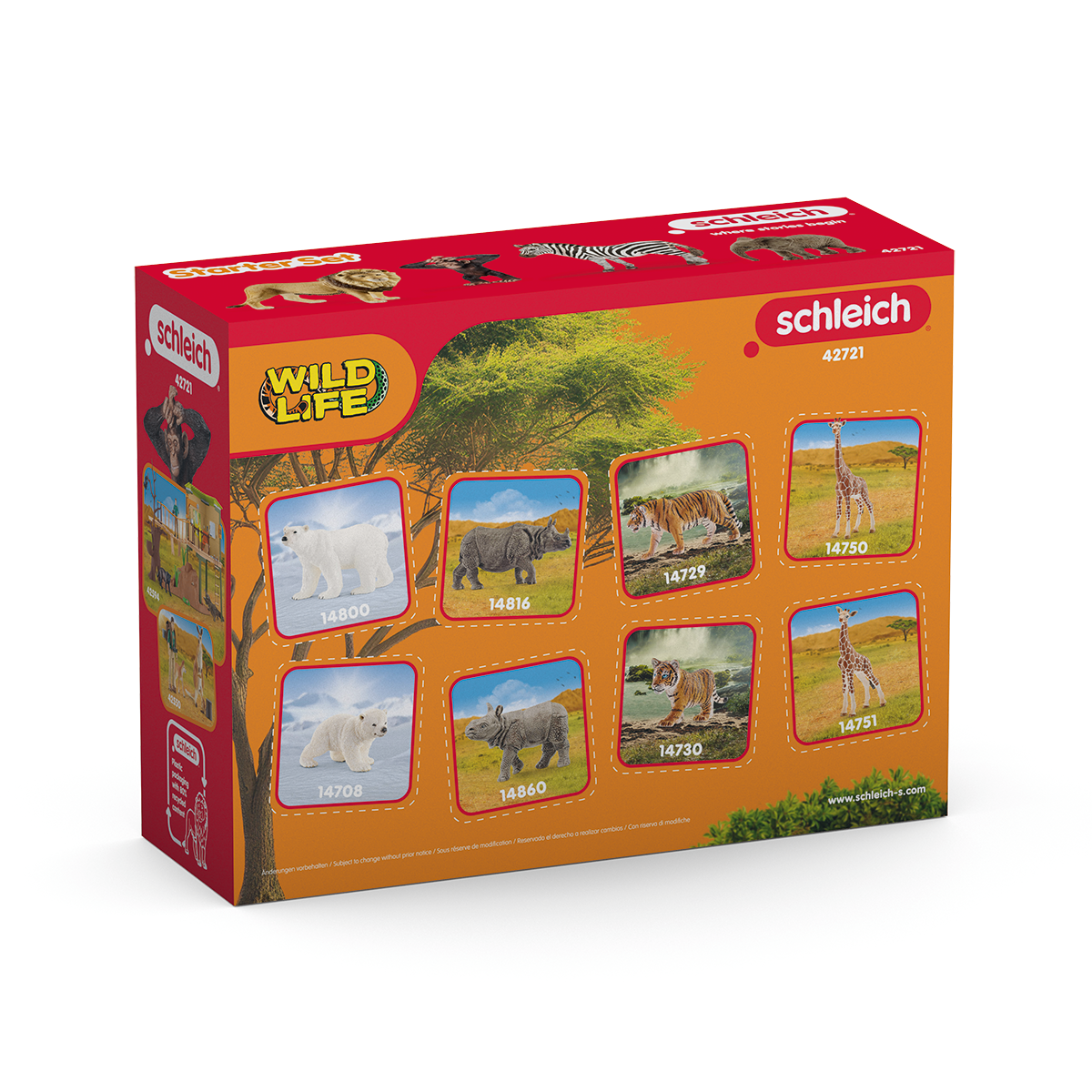 Schleich Wild Life - Safari Starter Set 42721