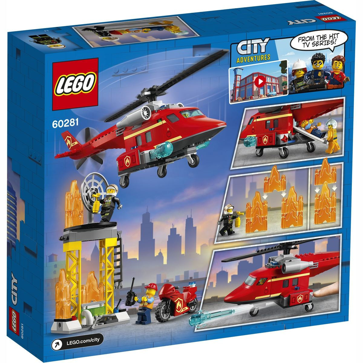 LEGO® City - Fire Rescue Helicopter 60281