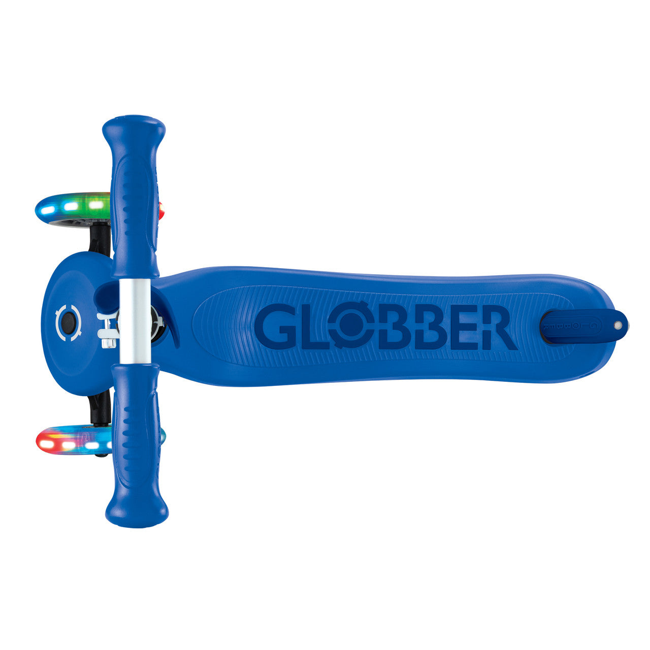 Globber - GO UP SPORTY Lights Scooter - Navy Blue