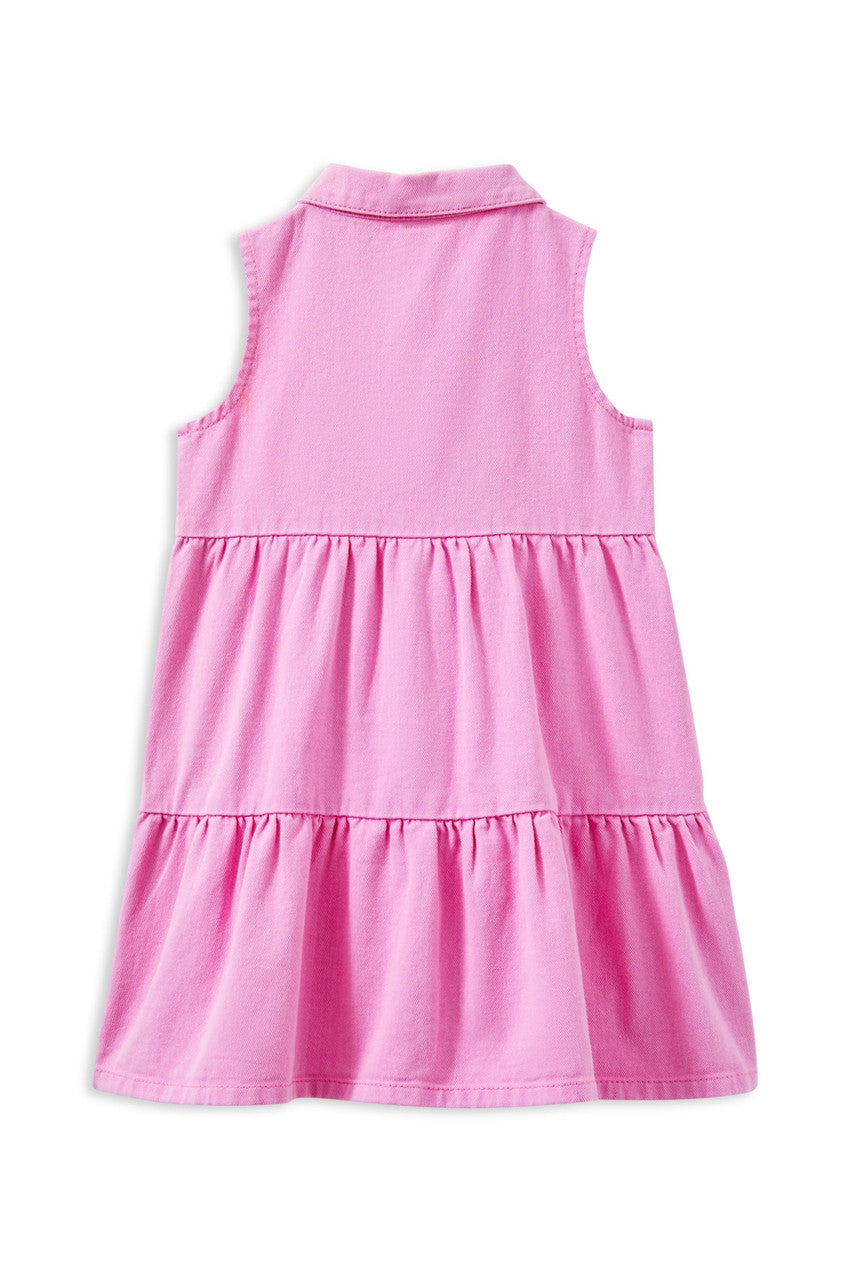 Milky - Pink Twill Dress