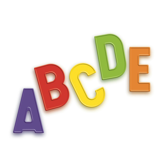 Quercetti - Magnetic Upper Case Letters | 5461