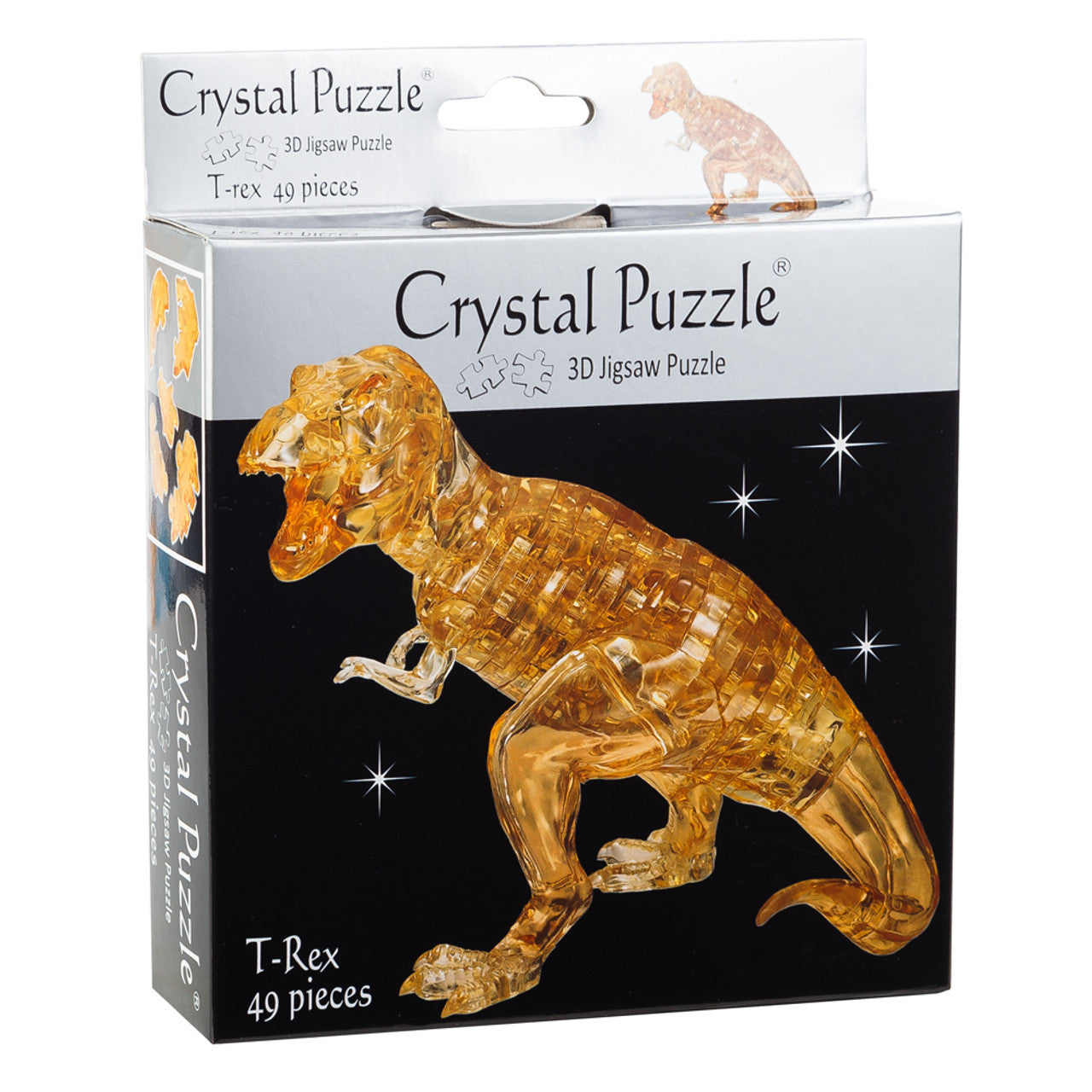 Crystal Puzzle 3D - Brown T-Rex Puzzle