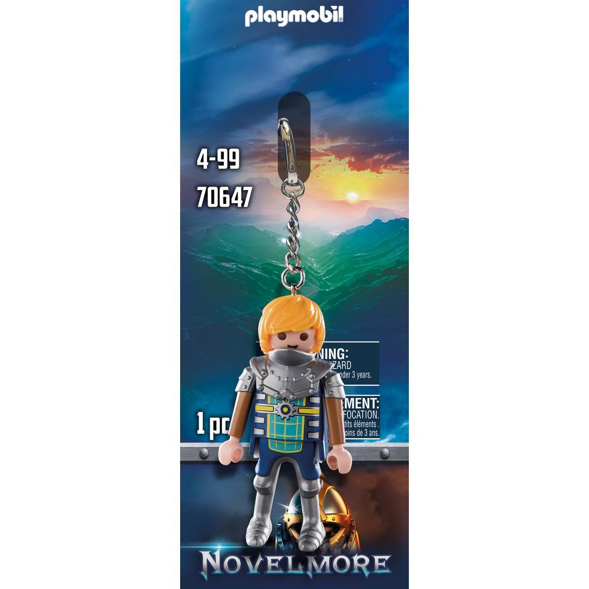 Playmobil - Key Ring - Novelmore: Prince Arwynn 70647