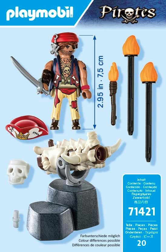 Playmobil Pirates - Canon Master 71421
