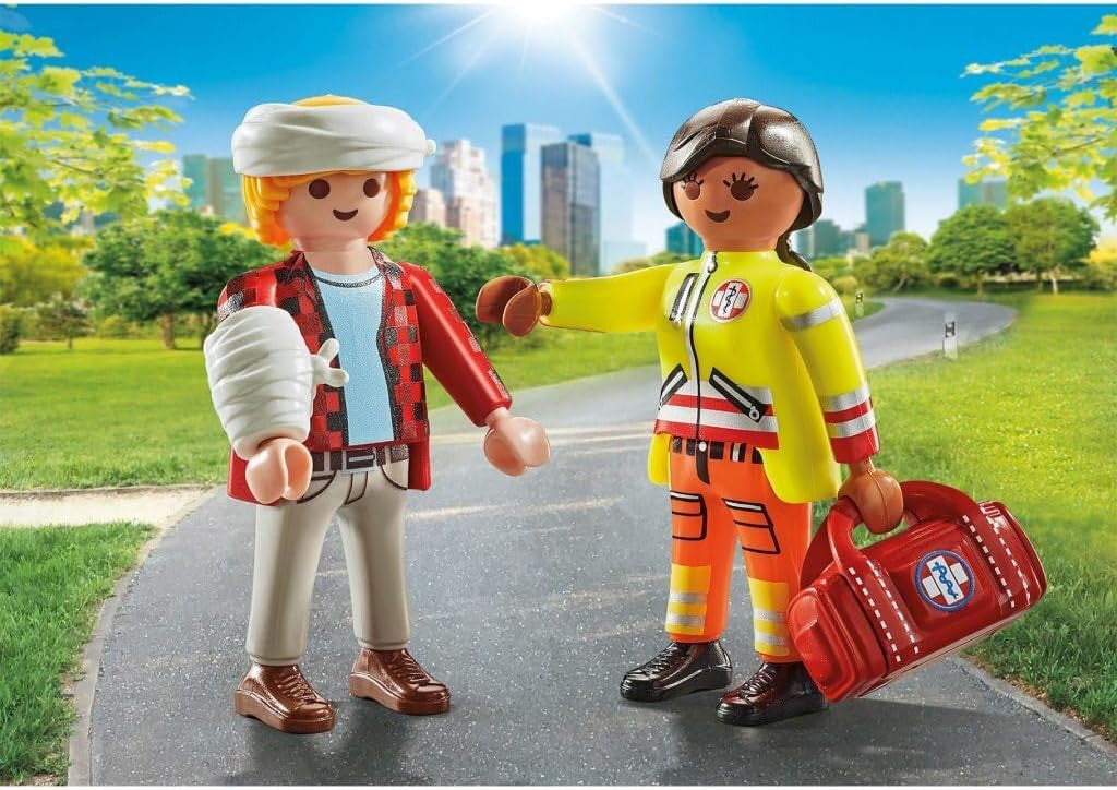 Playmobil City Life - Duo Pack - Paramedic with Patient 71506