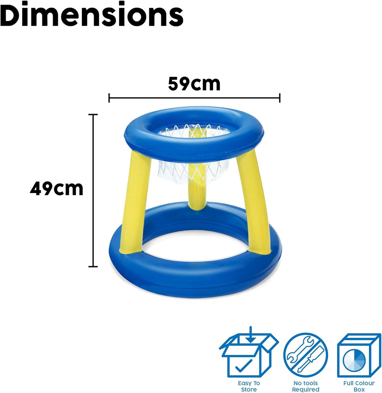 Bestway Splash n Hoop Pool Toy