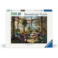 Ravensburger 1500pc - Rose Khan The Green House Puzzle