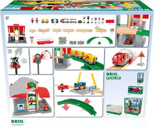 BRIO - Central Train Station Set | 33989