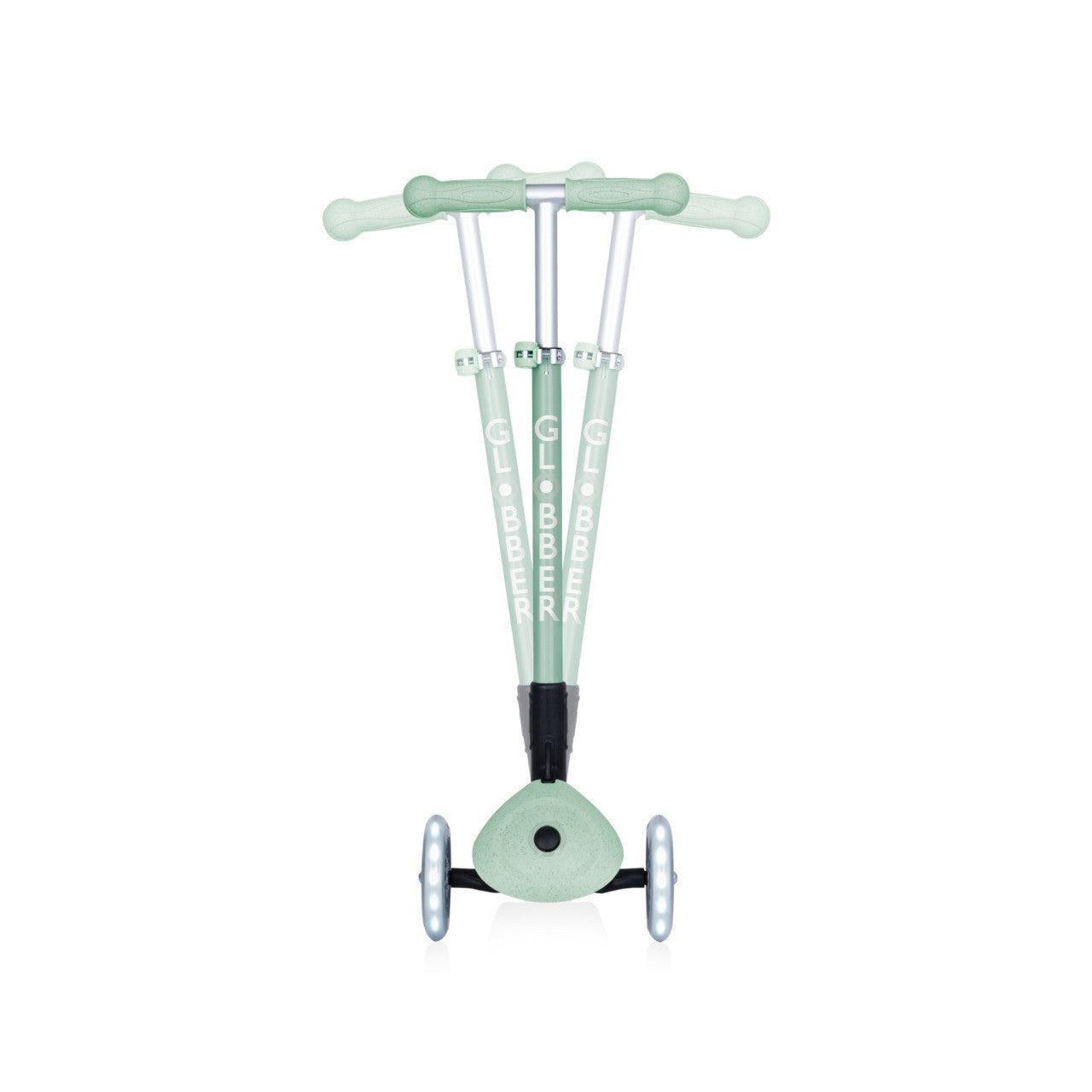 Globber - ECOLOGIC PRIMO FOLDABLE Scooter With Lights - Pistachio