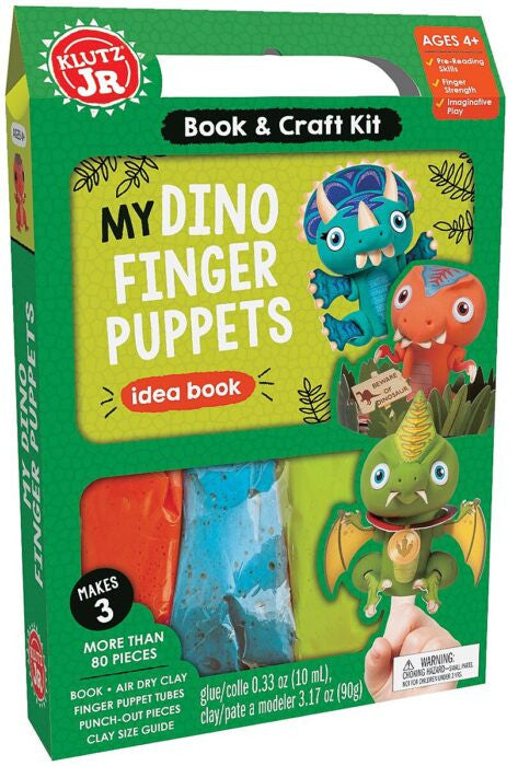 Klutz Jr - My Dino Finger Puppets