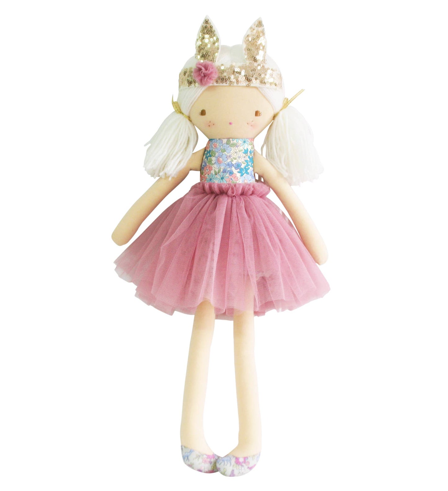 Sienna Bunny Crown Doll - Lilly Blue