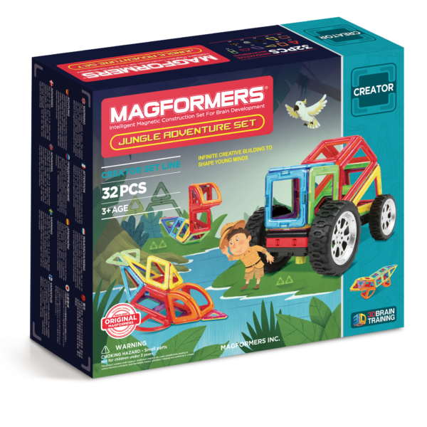 Magformers - Jungle Adventure Set 32 pce