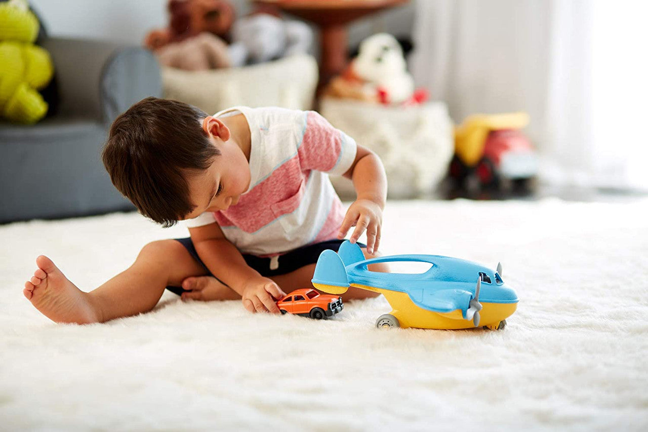 Green Toys Cargo Plane with Mini Car