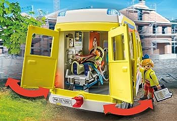 Playmobil City Life - Ambulance with Lights and Sound 71202