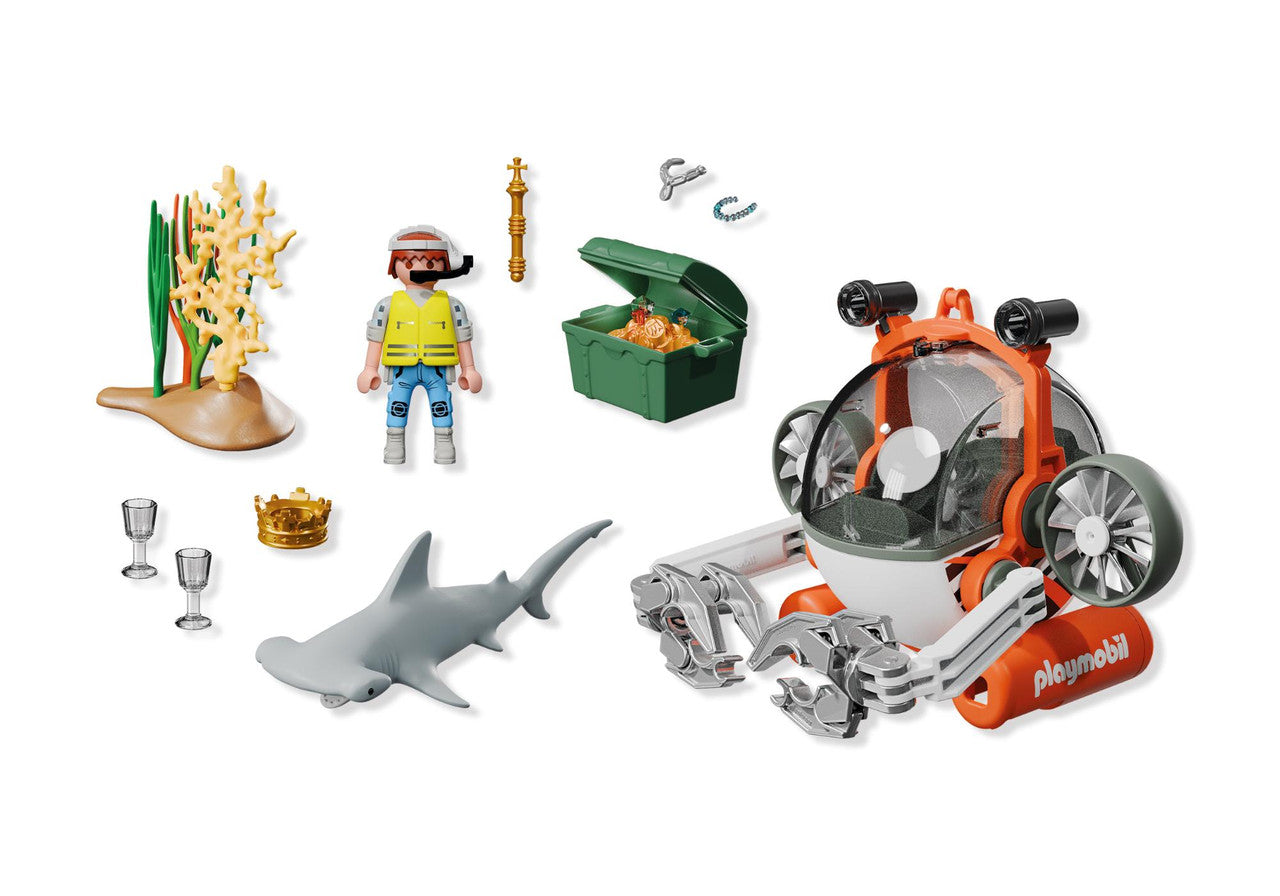 Playmobil - Treasure Hunt with Submarine 71860