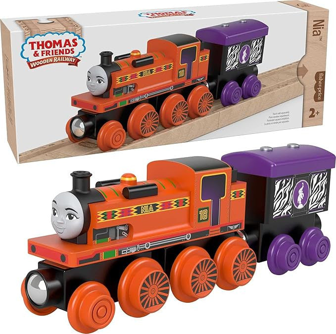 Thomas & Friends Wooden Railway - Nia Engine and Coal-Car