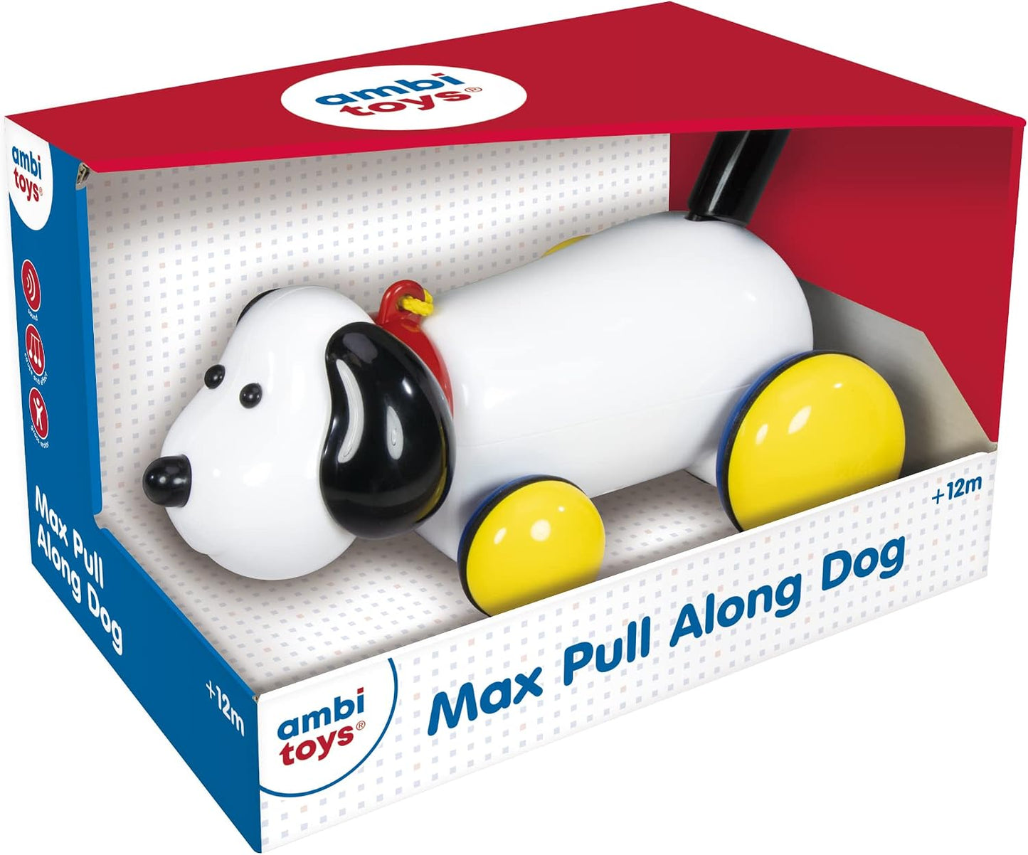 Ambi Toys - Max Pull Along Dog