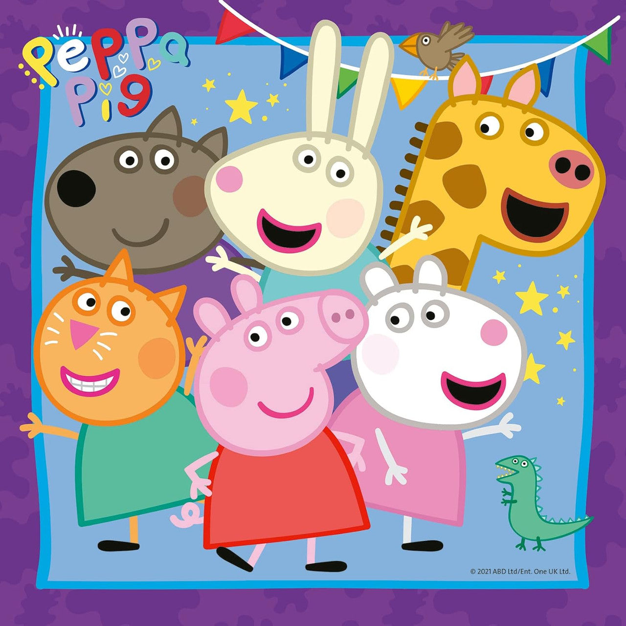 Ravensburger 3x49pc- Peppa's Family & Friends Puzzle