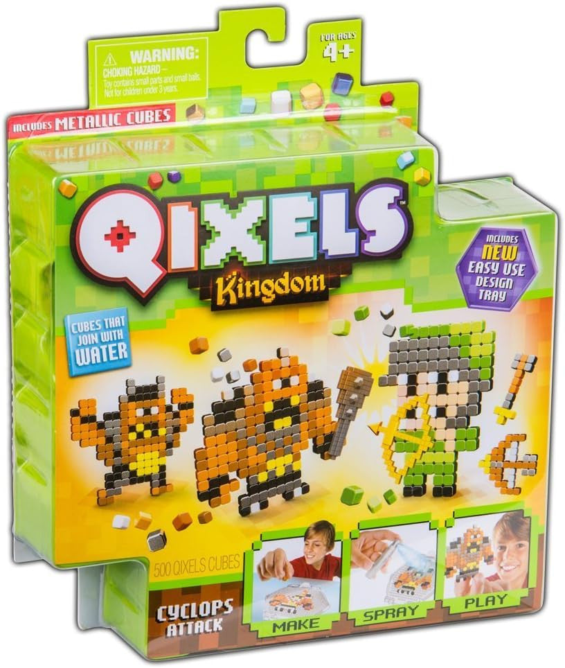 Qixels Theme Pack - Kingdom - Cyclops Attack