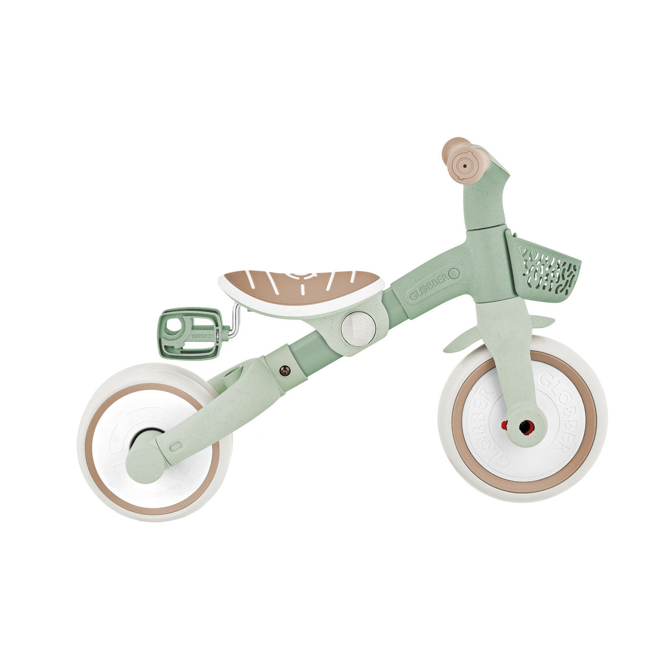 Globber - ECOLOGOC Learning Trike 3in1 PLUS - Pistachio