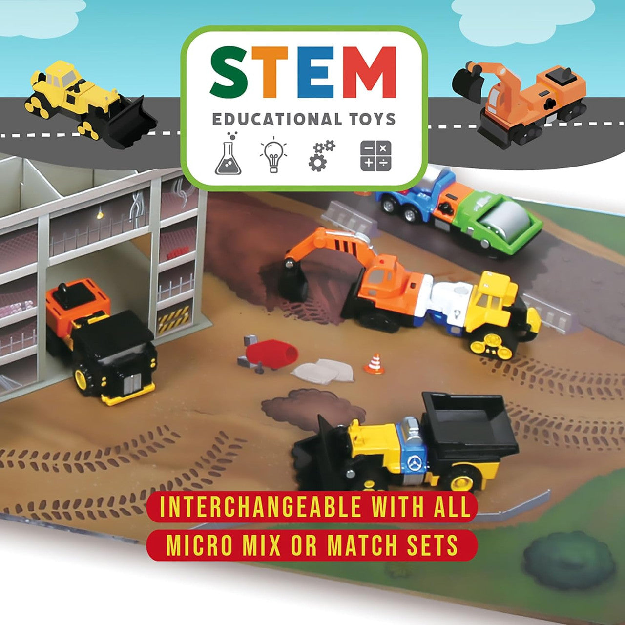 Popular Playthings - MINI Mix or Match - Construction