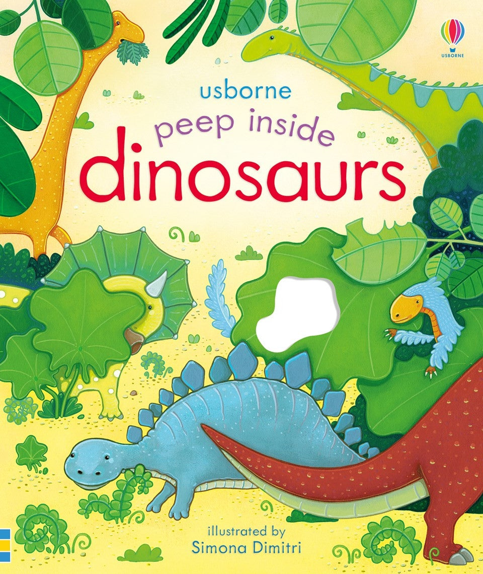 Usborne- Peep Inside Dinosaurs