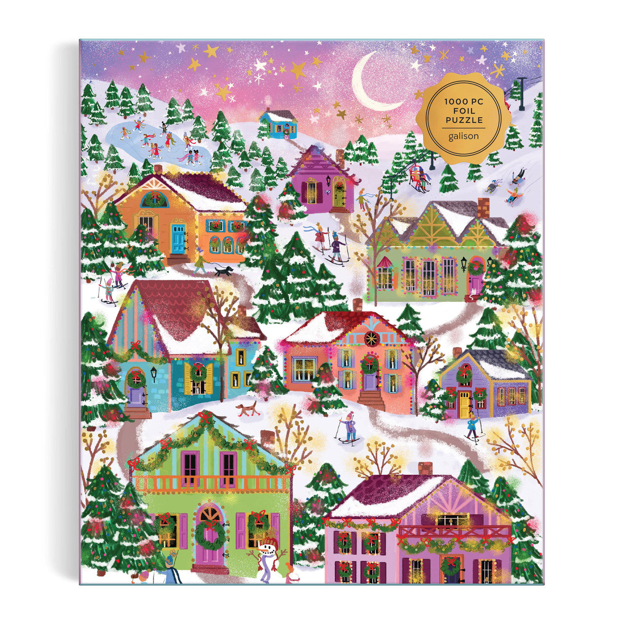 Galison 1000pc - Joy Laforme Snowcap Village Puzzle
