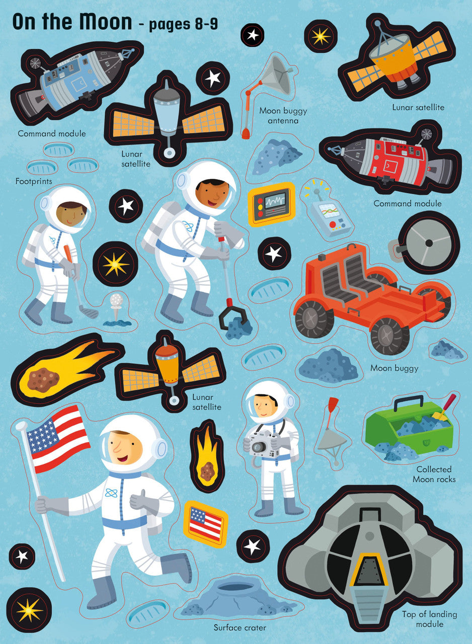 Usborne - First Sticker Book - Space