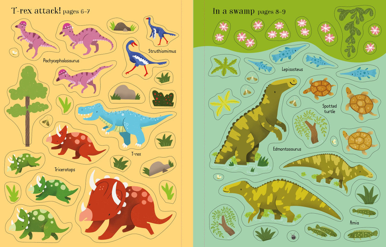 Usborne - First Sticker Book - Dinosaurs