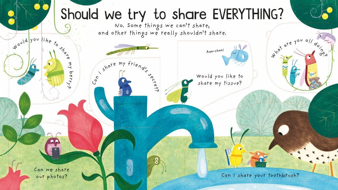 Usborne- Lift-The-Flap First Questions and Answers: Why should I share?