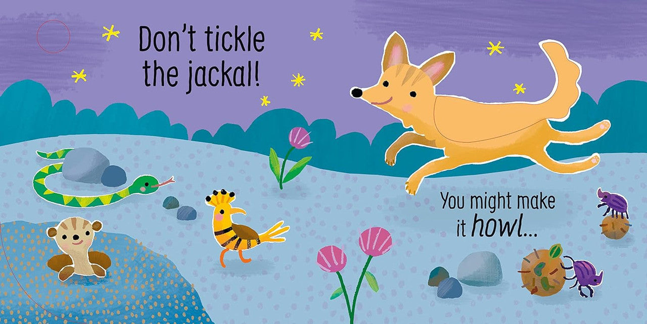Usborne Touchy-Feely Sounds Book - Don't Tickle the Elephant
