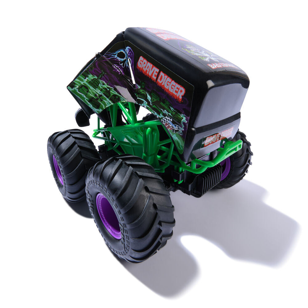 Monster Jam Smash n Bash - Grave Digger Radio Control (1:15 Scale)