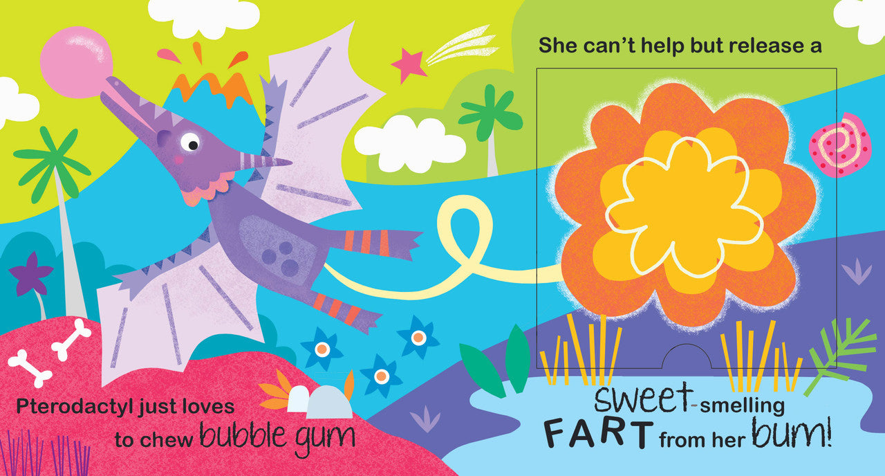 Dino Farts - A Scratch & Sniff Lift-the-Flap Book