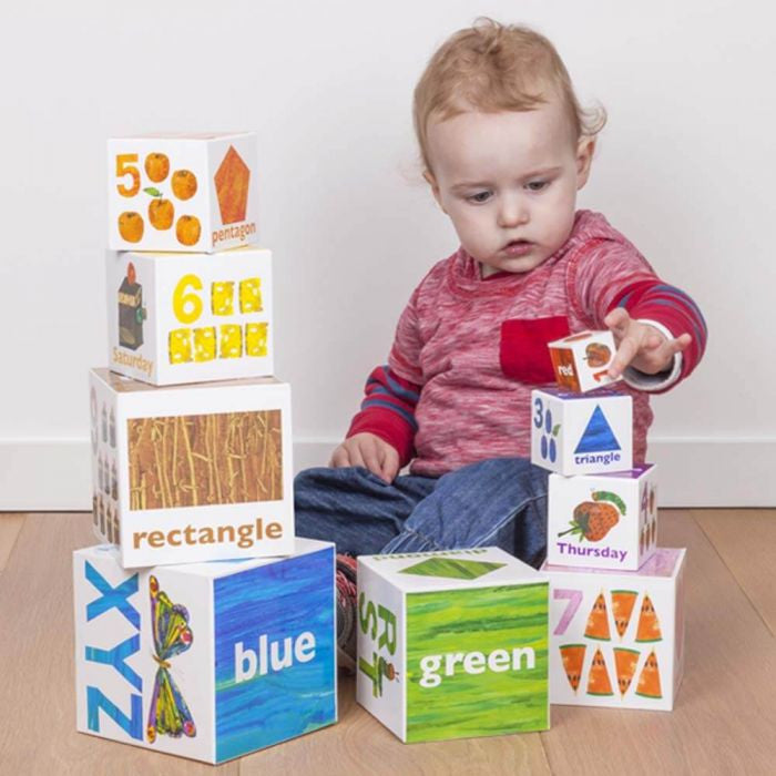 Eric Carle - The Very Hungry Caterpillar Stackable Building Blocks